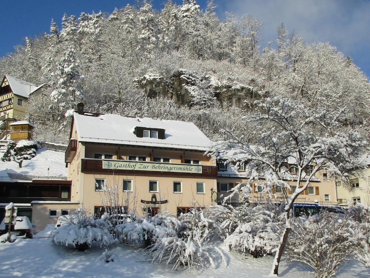 Gasthof Zur Behringersmuhle Hotel Goessweinstein Exterior photo